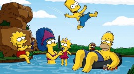 Simpsons Wide wallpaper
