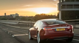Tesla Model S background