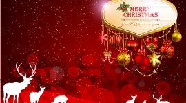 Christmas Business Card Full HD images