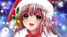 Christmas Girls Anime Wallpaper