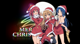 Christmas Girls Anime Wallpaper Download