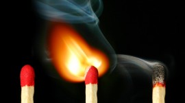 Burning Match Picture
