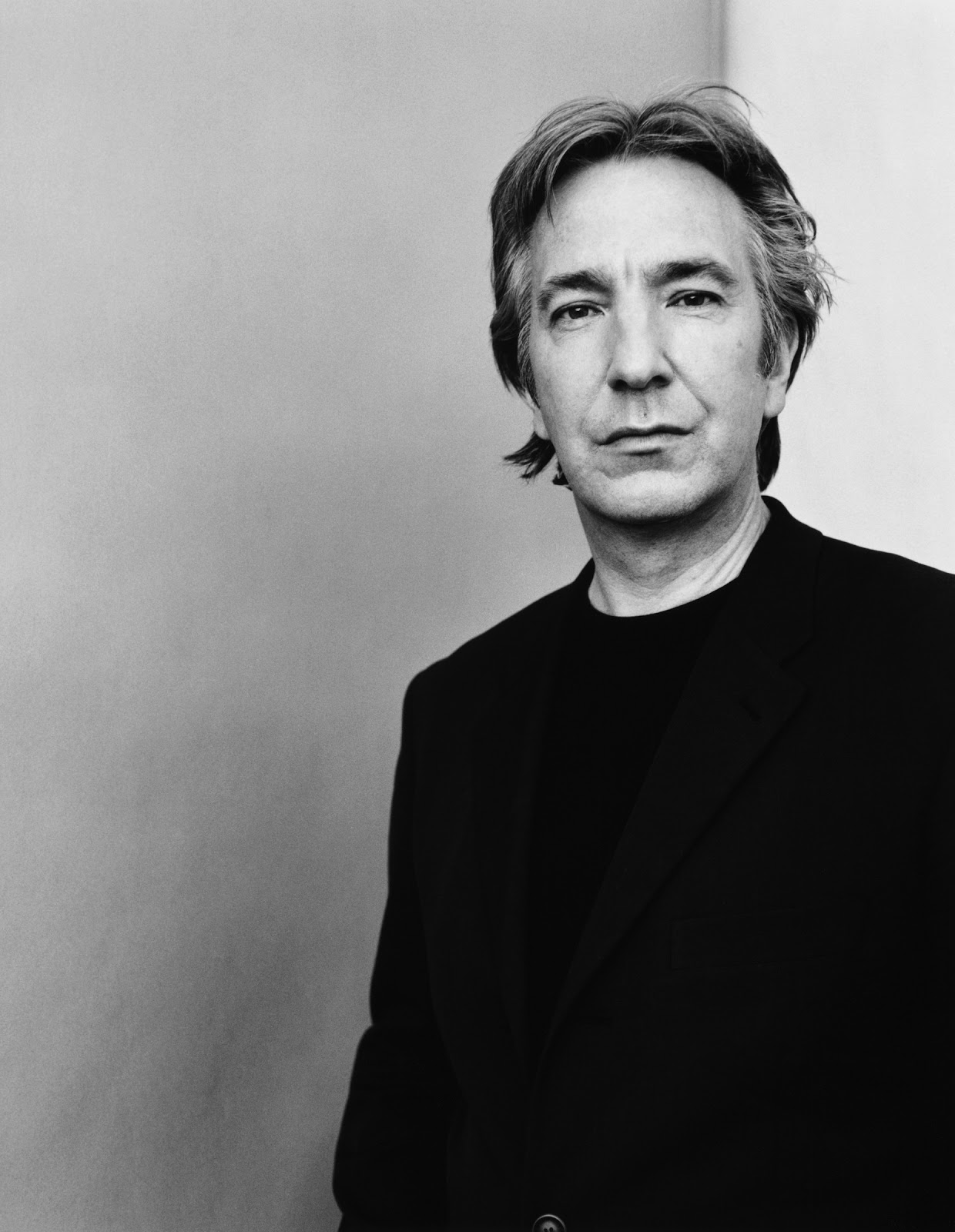 WALLPAPER: Alan Rickman Acting Quote With Photo