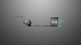 Brain Desktop Wallpaper For PC