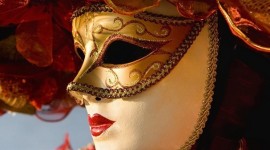 4K Carnival Mask Wallpaper For IPhone