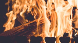 4K Fireplaces Wallpaper For Mobile