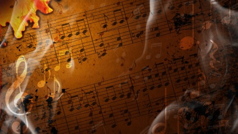4K Musical Notes wallpapers high quality