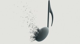 4K Musical Notes Desktop Wallpaper
