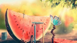 4K Watermelons Image Download