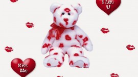 Bear and Love Desktop Wallpaper HD