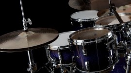 4K Drums Desktop Wallpaper
