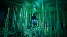 Underwater Caves Wallpaper 1080p
