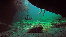 Underwater Caves Wallpaper For Desktop