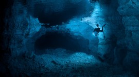 Underwater Caves Wallpaper HQ