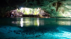 Underwater Caves Wallpaper High Definition