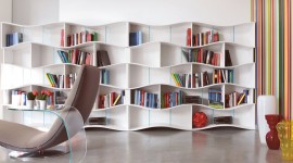 Bookshelves Wallpaper