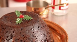 Christmas Pudding Wallpaper For IPhone