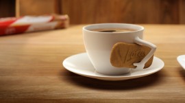 Coffee With Biscuits Best Wallpaper