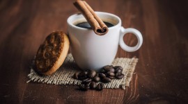 Coffee With Biscuits Wallpaper For Desktop