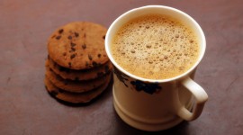 Coffee With Biscuits Wallpaper For PC