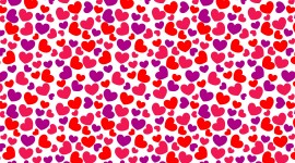 Hearts in Pictures Wallpaper Background