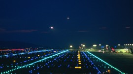 Night Airport Wallpaper HD