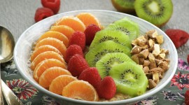 Oatmeal With Fruit Wallpaper Free