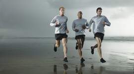 Running On The Beach Wallpaper For PC