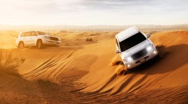 Sand Dune Riding Desktop Wallpaper HD