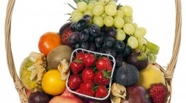 A Basket Of Fruit Wallpaper For IPhone