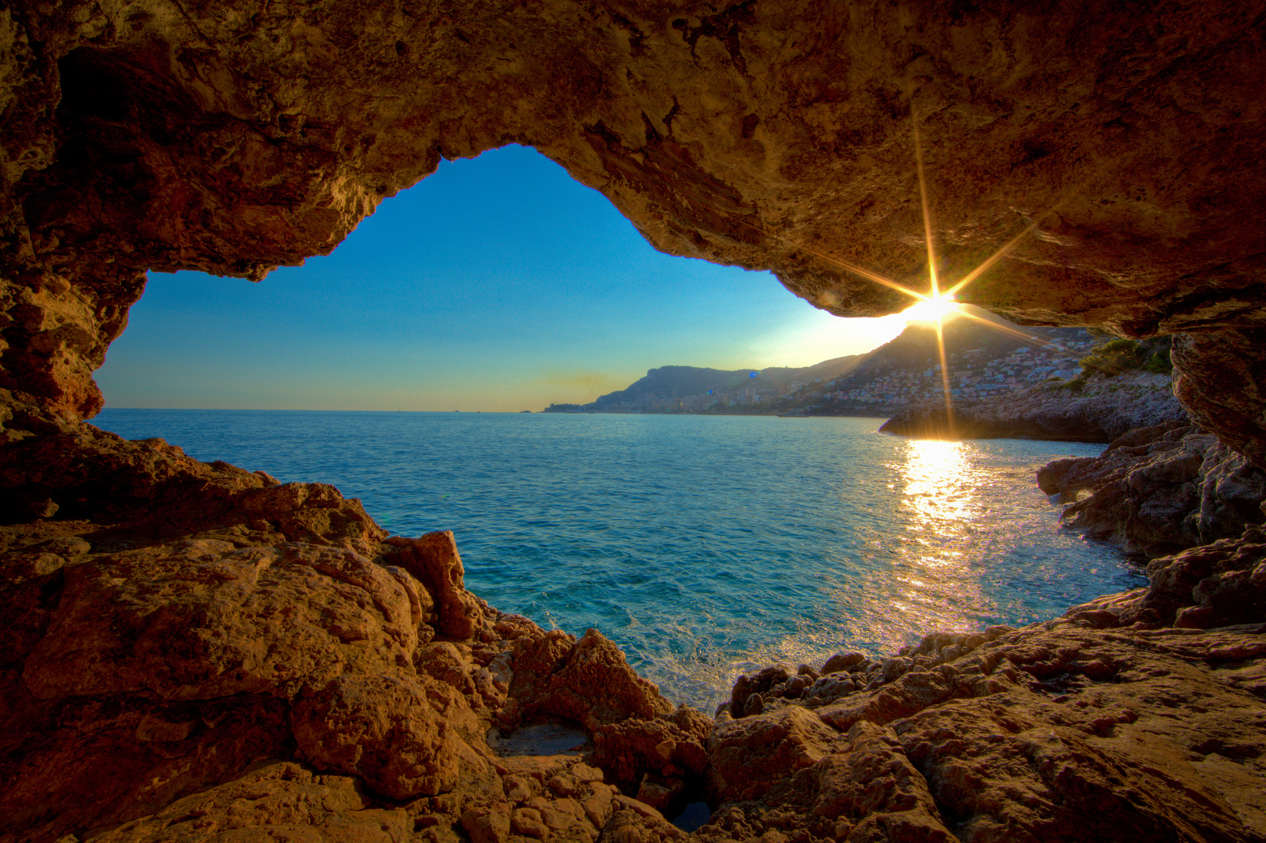Beach With Caves Wallpapers High Quality | Download Free