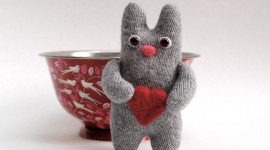 Bunny And Heart Wallpaper For Desktop