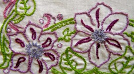 Embroidery Wallpaper For Desktop