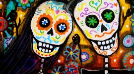 Mexican Skulls Wallpaper Download