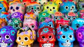 Mexican Skulls Wallpaper HQ