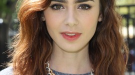 Lily Collins High Quality Wallpaper