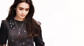 Lily Collins Wallpaper Full HD