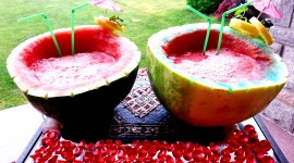 Watermelon Juice Wallpaper Full HD