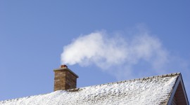 The Smoke From The Chimney Photo Download
