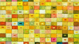 Yellow Squares Wallpaper For Desktop
