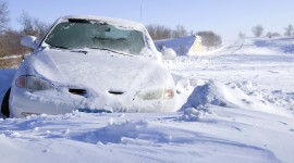 Cars In The Snow Photo Download
