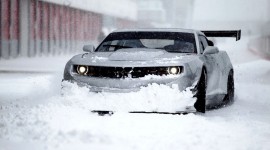 Cars In The Snow Wallpaper For PC