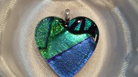 Glass Heart Wallpaper For IPhone