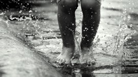 Jump In Puddles Photo Free