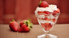Strawberry With Cream Best Wallpaper