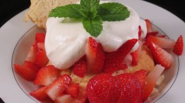 Strawberry With Cream Photo#3