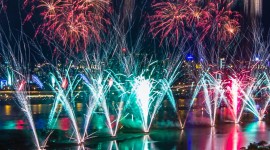 4K Fireworks Wallpaper For IPhone Download