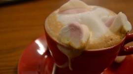 Coffee With Marshmallows Wallpaper Download Free