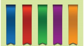 Colorful Ribbons Wallpaper Free