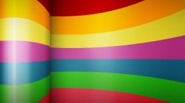 Colorful Ribbons Wallpaper Full HD